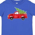 thumbnail image 4 of Inktastic Christmas Vintage Truck with Christmas Tree Boys or Girls Toddler T-Shirt, 4 of 5