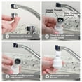thumbnail image 3 of Danco 1.5 GPM Dual Thread Swivel Plastic Kitchen Faucet Sprayrator in White (10499), 3 of 15