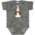 thumbnail image 3 of Inktastic Basset Hound with Floppy Ears Boys or Girls Baby Bodysuit, 3 of 5