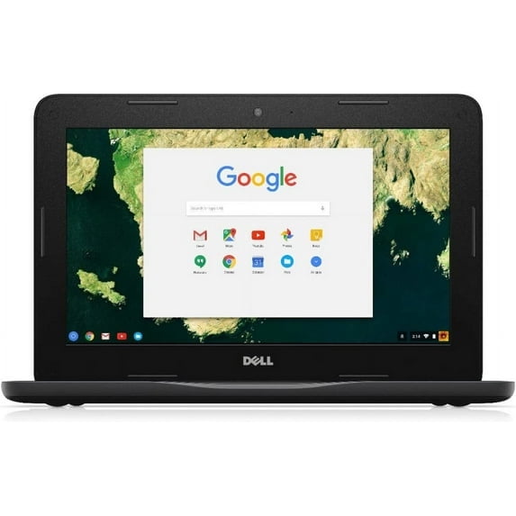 Pre-Owned Dell Chromebook 11 3180 83C80 11.6-Inch Traditional Laptop (Black)