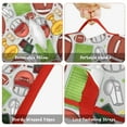 thumbnail image 6 of Gray Football Elements Pattern Toddler Nap Mats for Kids Preschool,Sleeping Mat Bag or Kids,Toddler Sleeping Bag,Toddler Nap Mat or Daycare, 6 of 6