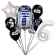 thumbnail image 5 of 1 juego de globos de látex blanco y negro de Star Wars de 32 pulgadas con números, temática de piratas, decoración para fiestas de cumpleaños, suministros para niños, globos, 5 of 5
