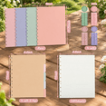 4 Sets Discbound Notebook Customizable Fresh Color 8.5 x 11 Inches ...