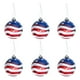 thumbnail image 2 of Adorno de de la Independencia- colgante patriótica del adornos de americana para el día de la independencia, 6 piezas 6cm, 2 of 9