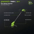 thumbnail image 4 of Greenworks 48V 17" Cordless Lawn Mower Combo w/ Blower & String Trimmer, 4 of 17