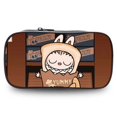 thumbnail image 1 of 2025 New Labubu Labubu Primary and Secondary School Cartoon DIY Printed Fashion Storage Pencil Bag, 1 of 1