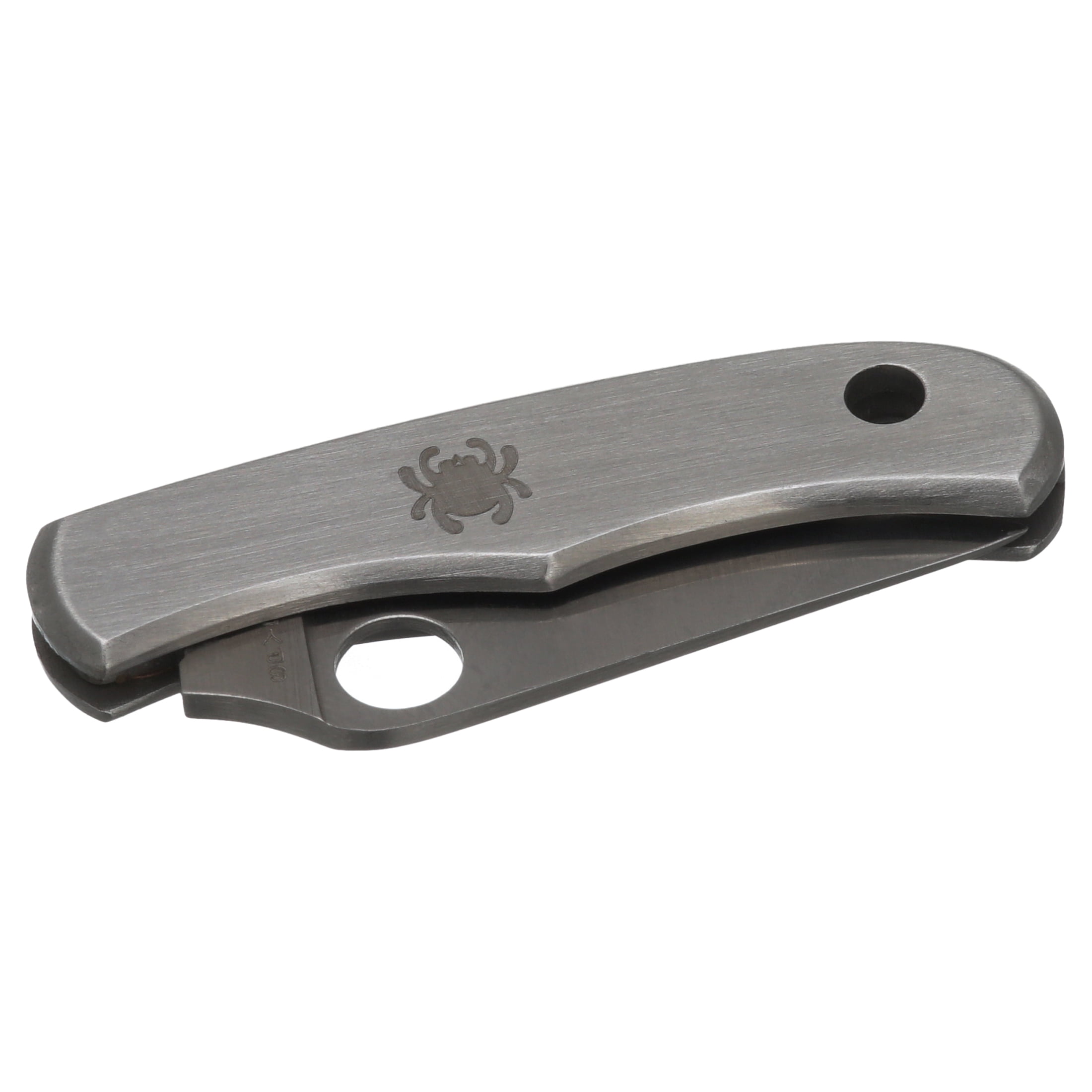 Spyderco Bug Stainless Steel PlainEdge Folding Knife