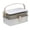 white, variant on TOOYFUL Makeup Train Case Portable Makeup Bag Gift Beauty Tool Multifunctional Beauty Cosmetic Box Vanity Case for Toiletry Cosmetics white