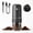Black, variant on Portable Electric Burr Coffee Grinder with Visual Bean Hopper, Adjustable Grind Settings, Auto-Stop Function, Quiet for Home Travel Outdoor
