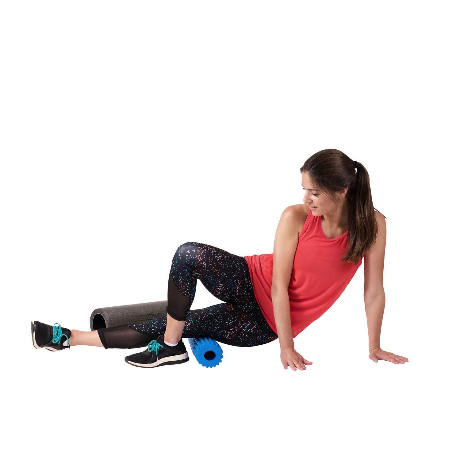 Rouleau pour le corps 3-en-1 GoZone – Noir/bleu/jaune
