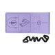 thumbnail image 2 of Jump Rope Mat with Carrying Strap Shock Absorption Yoga Mat for Workout He Qiyong unisex, 2 of 2