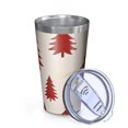 thumbnail image 2 of 16oz Tumblers Red Christmas Tree Pattern Stainless Steel Vacuum Insulated Double Wall Travel Tumbler Cups Mug with Lid and Straw,Cleaning Brush for Coffee,Tea, 2 of 4