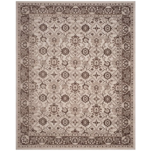 Safavieh Artisan 5'1" X 7'6" Power Loomed Rug in Ivory and Brown