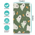 thumbnail image 5 of Halloween Pumpkin Ghost Dog Food Mats for Floors Absorbent Water Non-Skid 17x30 Inch Dog Water Mat Pumpkin Skull Bat Spider Dog Feeding Mat EcoFriendly Durable Pet Placemat, 5 of 7