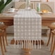 thumbnail image 1 of Table Runner Table Runner Boho Table Runner Pantalones de mesa de lino Fall Table Runner para Dresser Mesa de centro Comedor 13 x63, 1 of 5