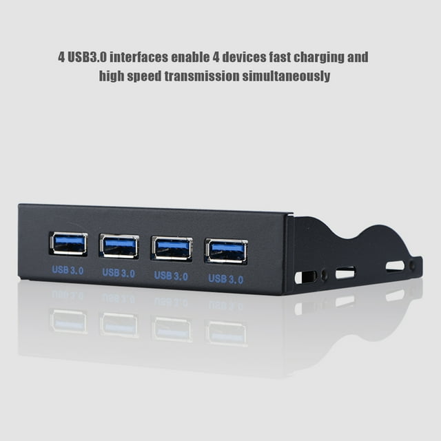 Panel frontal USB NikouMX USB3.0 Panel frontal de disquete de expansión
