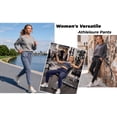 thumbnail image 6 of Rosvigor Womens Athletic Pants Yoga Joggers for Women Workout Track Travel Lounge Pants with Pockets, 6 of 9