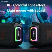ZEALOT S85 50W Portable Bluetooth Speaker Waterproof Outdoor Subwoofer