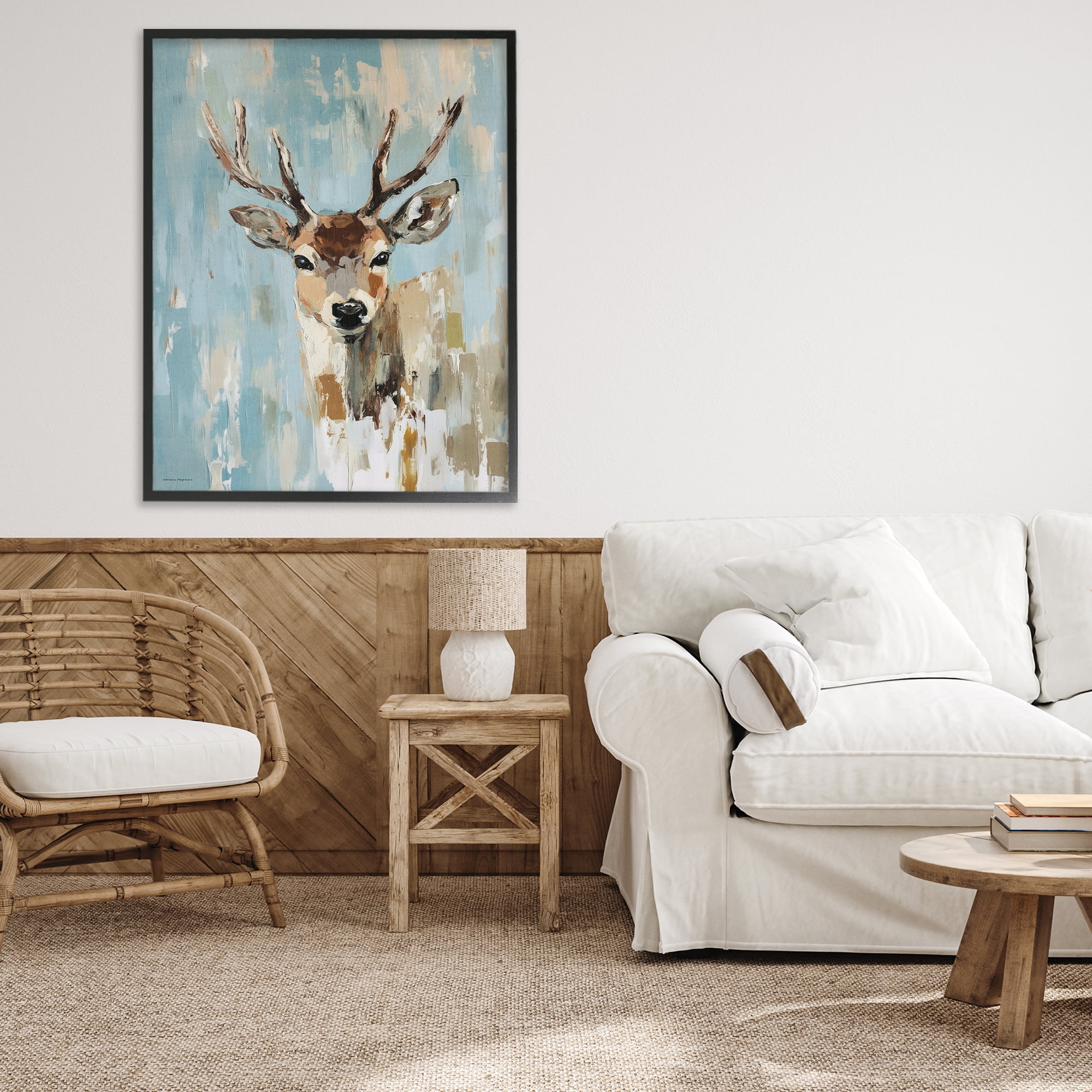Stupell Industries Echoes Of The Wild Black Framed Giclee Art, design by Svetlana Aleynikova