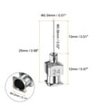 thumbnail image 2 of Uxcell 20pcs 24G Stainless Steel Dispensing Needles, 1/2" Glue Needle Tube Blunt Tip, 2 of 6