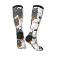thumbnail image 4 of Bingfone Compression Socks For Women And Men Long Socks For Running Athletic Cycling Nurse-Funny Cats, 4 of 9