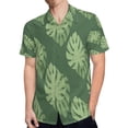 thumbnail image 4 of High Quality Hawaiian Shirts for Men Short Sleeve Aloha Beach Shirt Floral Summer Casual Button Down Shirts Blouses M2HQFN, 4 of 7