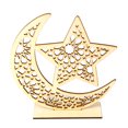 thumbnail image 1 of Soporte de artesanía Irfora Stand de madera Signo Islam Eid Mubarak Ramadán Moon & Star DIY Art Craft Table Ornament Home Desktop Decoration Irfora Soporte de artesanía, 1 of 7