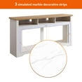 thumbnail image 7 of Indoor Fireplace 70 inch Fireplace TV Stand for TVs up to 70",with 60"smart Electric Fireplace,white,Fireplace Accessories, 7 of 7