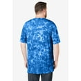 thumbnail image 2 of KingSize Men's Big & Tall Shrink-Less Lightweight Longer-Length Crewneck Pocket T-Shirt, 2 of 6