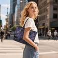 thumbnail image 7 of TSOVTHRID Deer Elk Forest Camo Print Purse and Wallet Set for Women Top Handle Purse Shoulder Tote Bag Hobo Bag Handbag, Large Purple Tote Shoulder Handbag with Matching PU Wallet, 7 of 7