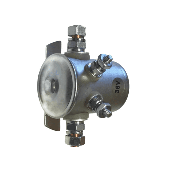 ​​36 Volt 4-Terminal Solenoid - Compatible with EZGO Electric Golf Carts and Utility Vehicles​​
