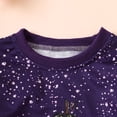 thumbnail image 4 of Gibobby Tirantes Para&nbsp;Camisa Camiseta larga con estampado de de calabaza de Halloween para bebés recién nacidos, niños y niñas （Morado， 12-18 Meses), 4 of 5