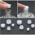 thumbnail image 4 of 24PCS 4 Sizes Silicone Stoppers for Salt and Pepper Shakers 9/32 33/64 21/32 13/32 Inch Salt Plug Stopper Replacement Bottle Caps Reusable White Round End Cap Corks for Bottles Pots, 4 of 8