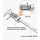 thumbnail image 4 of Calibrador Vernier Digital Uso Industrial Todo Metal 0.01mm Plata, 4 of 5