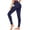 Navy, variant on XuJwPNcy Leggings for Women High Waisted Butt Lifting Trousers Soft Yoga Pants Athletic Workout Running Clothes Activewear(White,X-Large)