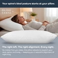 thumbnail image 7 of BreathePure ™   Adjustable Loft Shredded Memory Foam Pillow - Queen Size - Cooling Pillow, Hypoallergenic Bed Pillows, CertiPUR-US Certified Foam, Ideal for Back, Stomach and Side Sleeper, 7 of 7