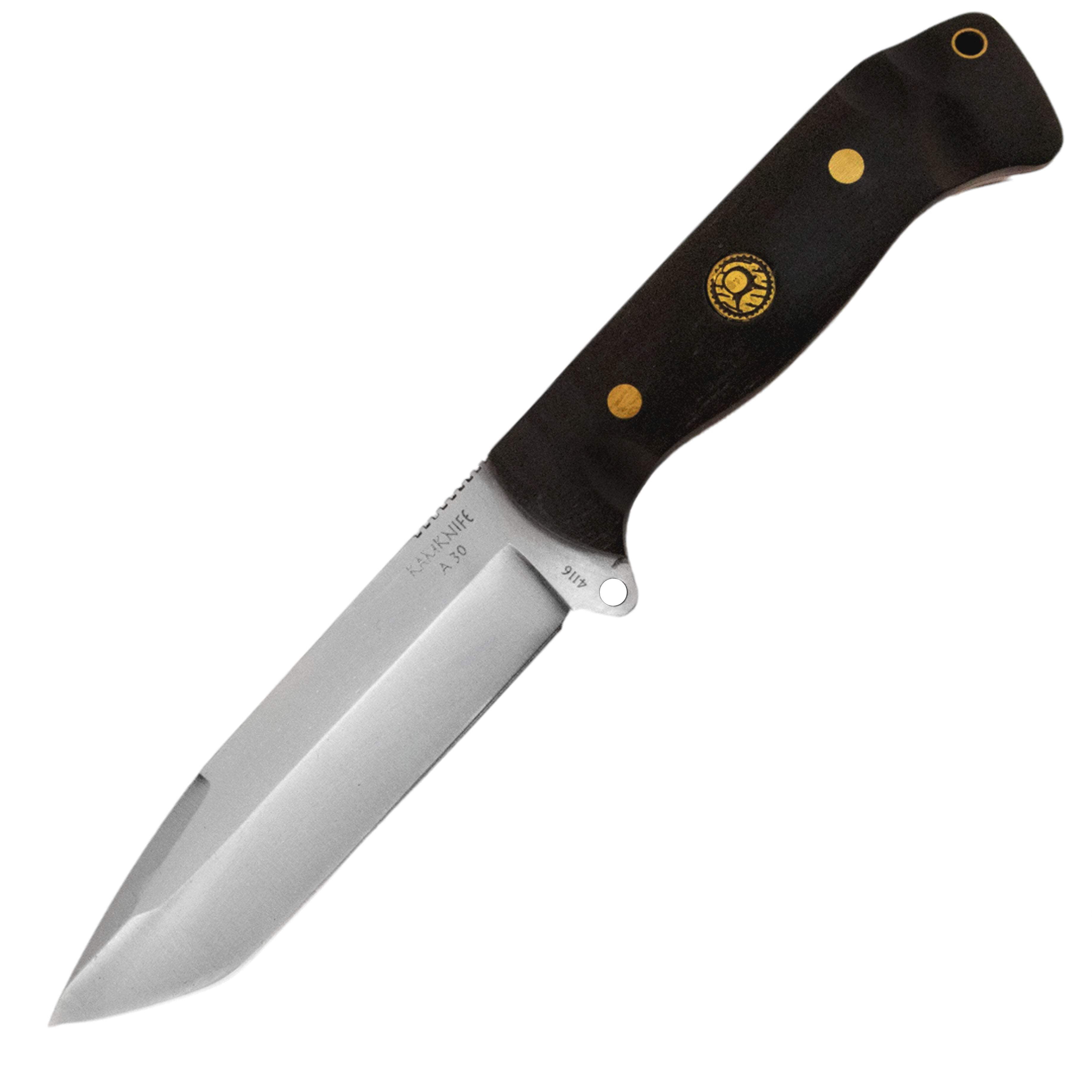 Kam Knife – A30 4116 Steel Black Handle Tactical Fixed Blade