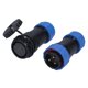 thumbnail image 1 of Aviation Plug Socket Male Female Butt Antioxidant Wide Application Waterproof Aviation Connector3 Pin, 1 of 5