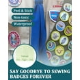 Patch Magic Adhesive, Girl Scout Patch Adhesive Washable DoubleSided