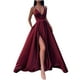 thumbnail image 2 of Puntoco Vestidos Mujer Verano Vestido Alto Dividido Maxi Vestido Sexy Mujer Fiesta de Noche Clubwear Vestidos Largos, 2 of 6