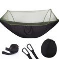 thumbnail image 3 of GLFILL Lit Suspendu Portable de Camping en Plein Air Lit de Couchage en Nylon pour Randonnée Bleu, 3 of 8