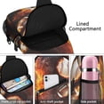 thumbnail image 4 of Astronaut Nebula Sling Backpack, Celestial Star Constellation Design, Rocket and Alien Themed Crossbody Bag for Space Geeks, 4 of 6