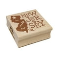 thumbnail image 1 of New Jersey State with Text Swirls Square Rubber Stamp Stamping Scrapbooking Crafting - Medium 1.75in, 1 of 7