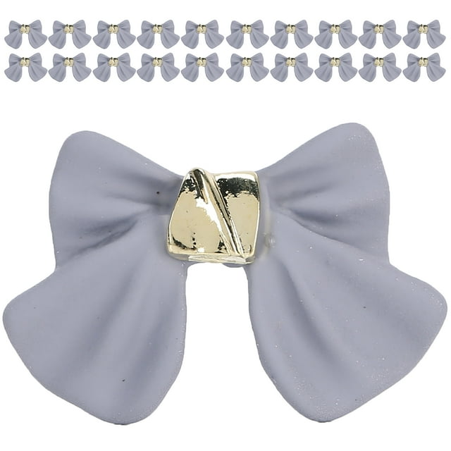 Lazos para decoración de uñas, 20 piezas de lazos para decoración de uñas, accesorios para decoración de uñas DIY, lazos para decoración de uñas probados y confiables