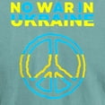 thumbnail image 3 of CafePress - No War In Ukraine Support American Ukraini T Shirt - Mens Comfort Colors Shirt, 3 of 5