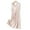Beige, variant on Fazvaoo Womens Nightgowns Sleeveless V-Neck Long Nightdress Loose Comfortable Plain Nightgowns(Beige,Size L-XL)