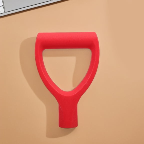 OUNONA Set of 2 Ergonomic D Shaped Snow Shovel Replacement Handle Made of Wear Resistant PP