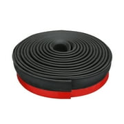Seal Strip Bottom Garage Door Full Wrap Rubber Home Trim Adhesive Edge