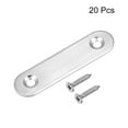 thumbnail image 2 of Placas de Reparación, 60mm x 16mm, Conector de Soporte de Reparación Plano con Tornillos, 20 Pcs, 2 of 4