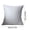 Gray, variant on Throw Pillows Ultra Soft and Decorative Couch Pillow with Pillowcase 17.7x17.7 Inch Breathable Washable Throw Pillow Medium Sized Comfortable Cushion Pillows for Bed Couch Sofa Office